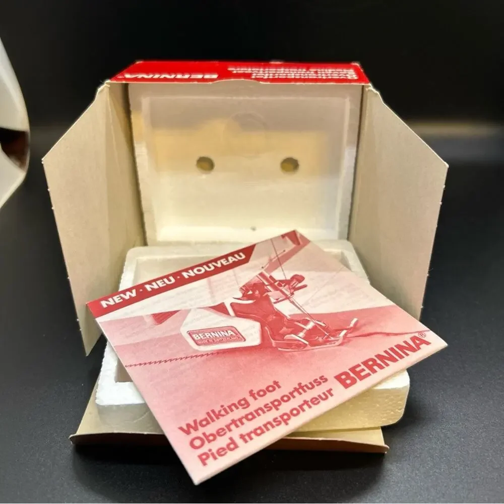 BOX ONLY ~ Bernina Sewing Walking Foot ~ BOX ONLY ~ Decor